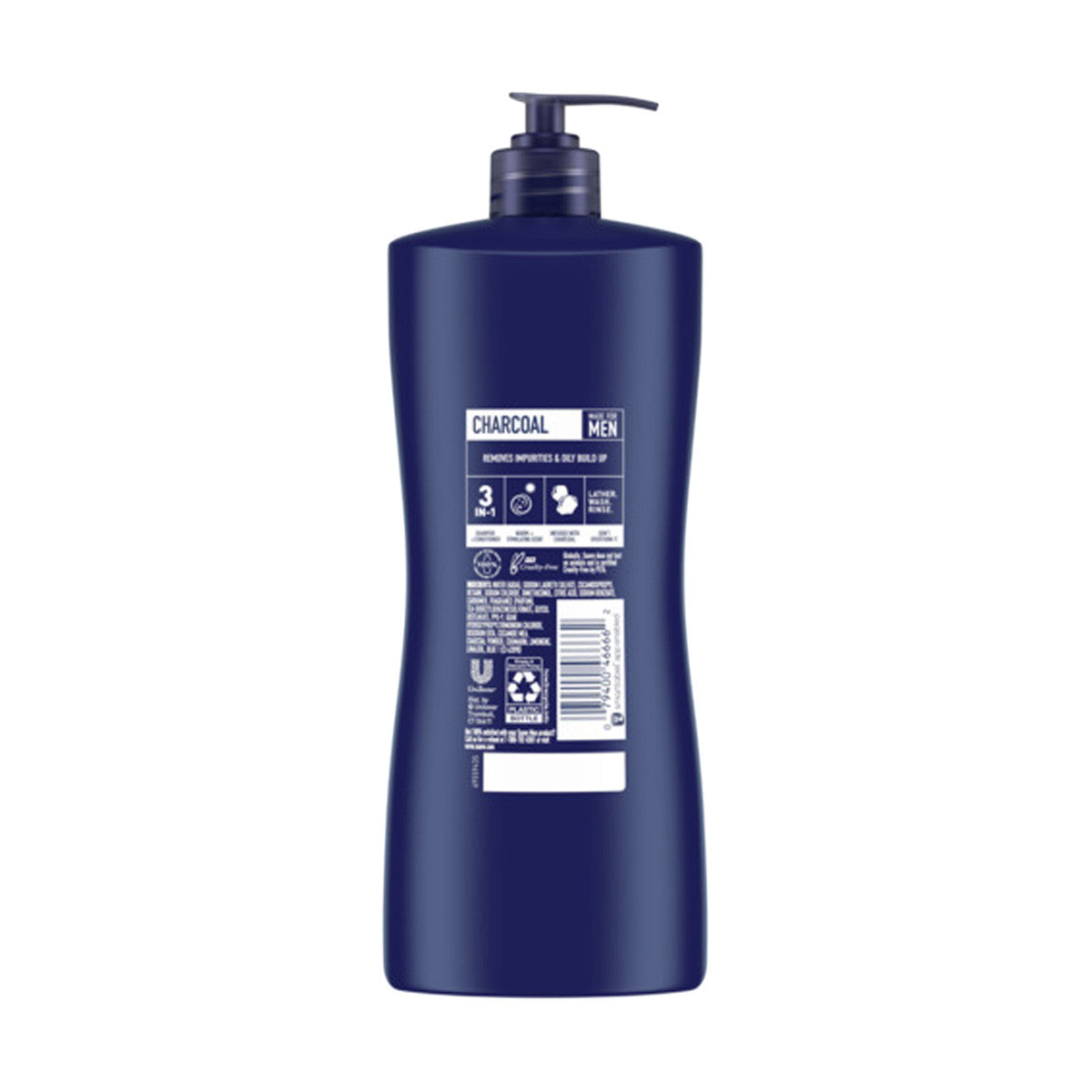 Suave Men 3 in 1 Charcoal, 28 oz