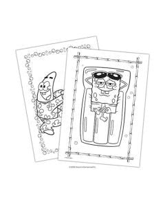 Bendon SpongeBob SquarePants Jumbo Coloring and Activity Books - Assorted