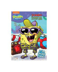 Bendon SpongeBob SquarePants Jumbo Coloring and Activity Books - Assorted