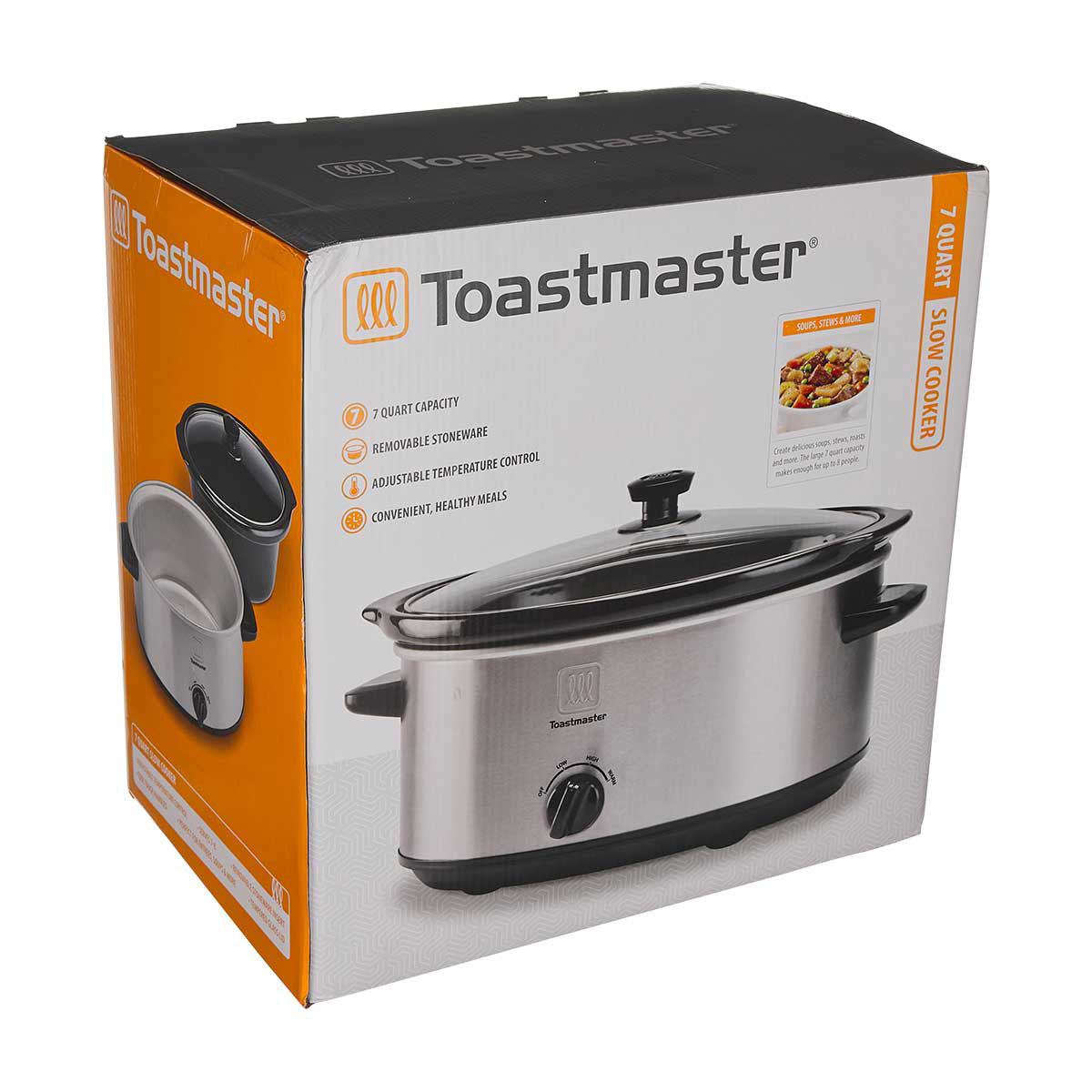 Toastmaster Slow Cooker, 7 qt