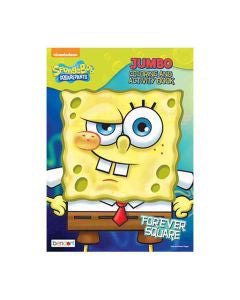 Bendon SpongeBob SquarePants Jumbo Coloring and Activity Books - Assorted