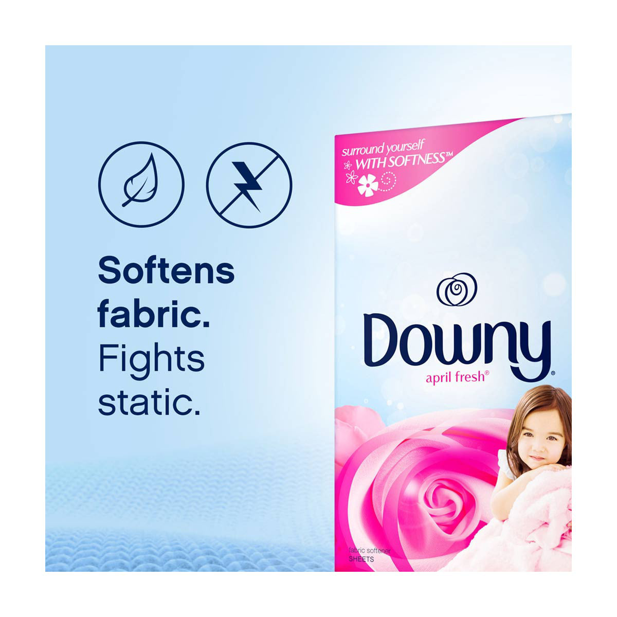 Downy April Fresh Dryer Sheets, 34 ct