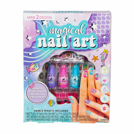 Mine 2 Design Nail and Lip Makeup Set, Assorted