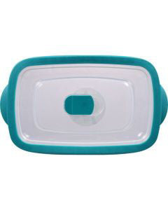 True Living Rectangle Snap Lid Container, 77 l
