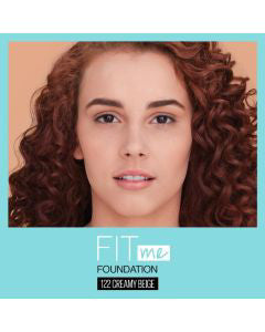 Maybelline Fit Me Matte + Poreless Liquid Foundation Makeup - Creamy Beige