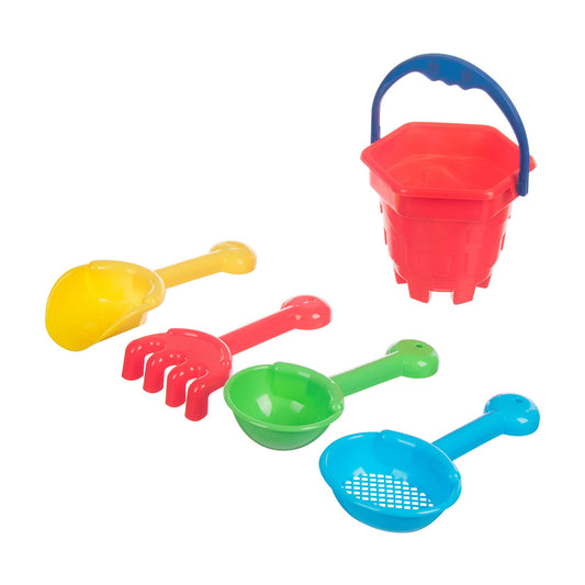Mini Beach Bucket and Toys, Assorted