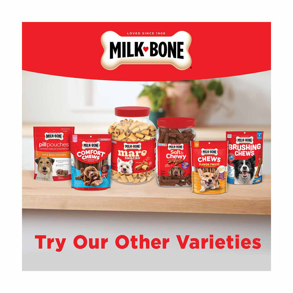 Milk-Bone Soft & Chewy Chicken Recipe Dog Treats, 2.7 oz