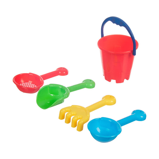 Mini Beach Bucket and Toys, Assorted