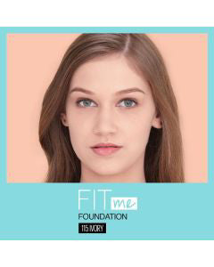 Maybelline Fit Me Matte + Poreless Liquid Foundation Makeup - Ivory