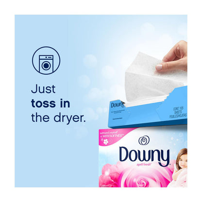Downy April Fresh Dryer Sheets, 34 ct