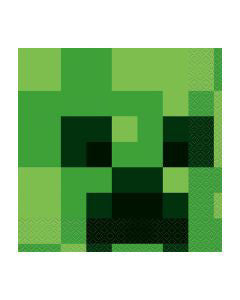 Minecraft Luncheon Napkins, 16 ct