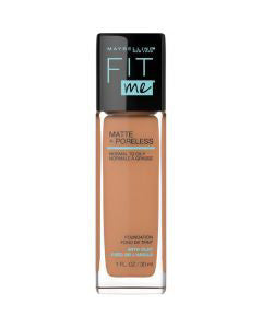 Maybelline Fit Me Matte + Poreless Liquid Foundation Makeup - Toffee