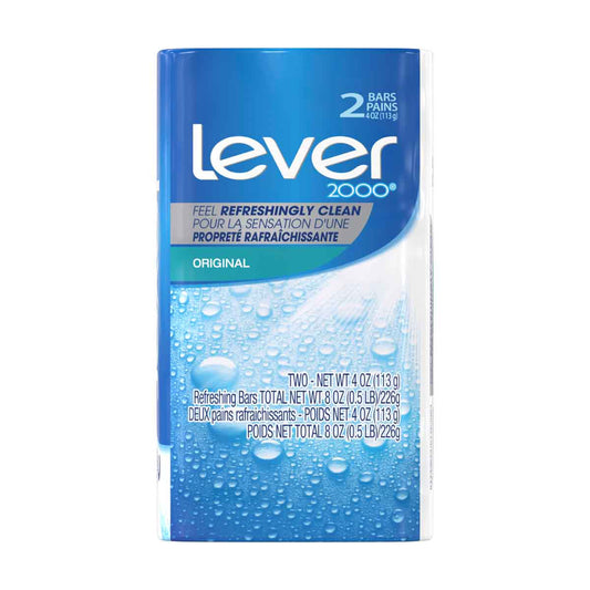 Lever 2000 Original Bar Soap, 8 oz - 2 ct