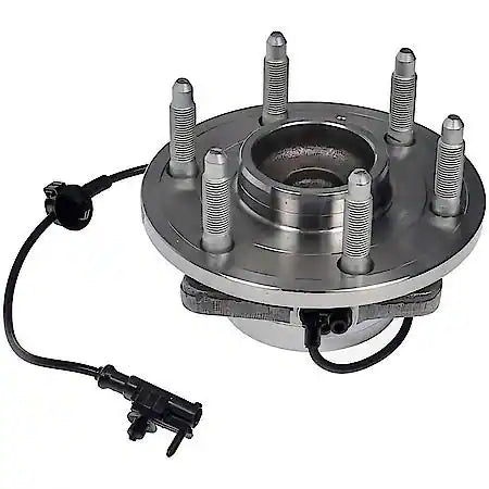 Wheel Bearing and Hub Assembly: Front, 6 Studs
