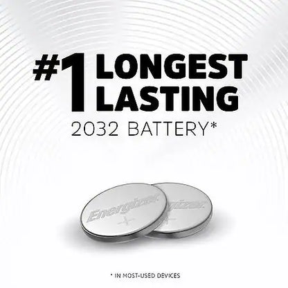 2032 Batteries (4 Pack), 3V Lithium Coin Batteries