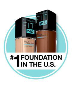 Maybelline Fit Me Matte + Poreless Liquid Foundation Makeup - Natural Ivory