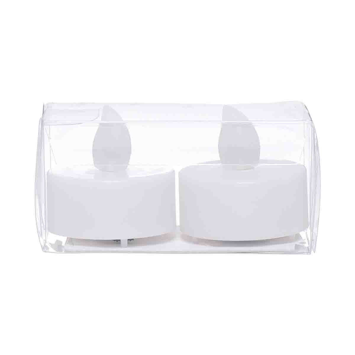 True Living LED Tea Light Candles, 2 pk