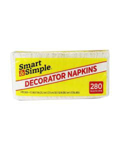 Smart & Simple Decorator Napkins, 280 Counts