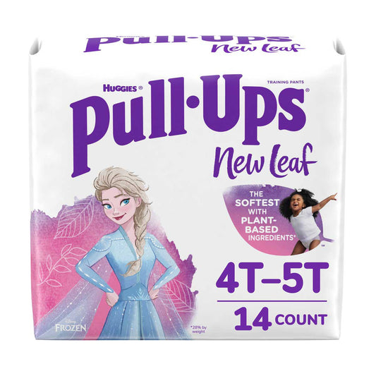 Pull-Ups Girls' Potty Training Pants, 4T-5T (38-50 lbs), 17 Count